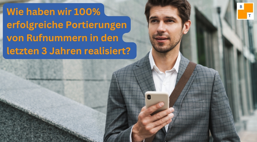 sichere Portierung der Mobilfunkrufnummer