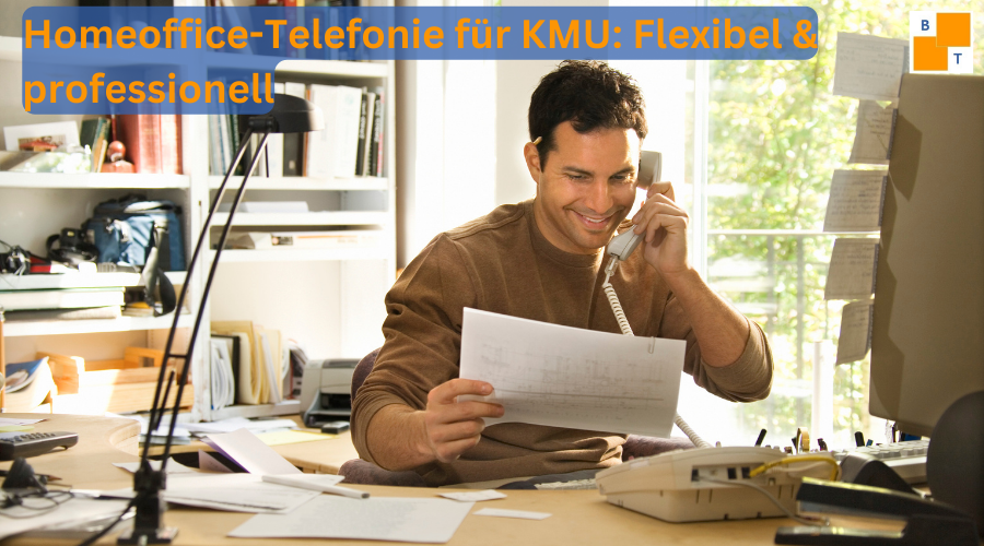 Homeoffice-Telefonie für KMU: Flexibel & professionell