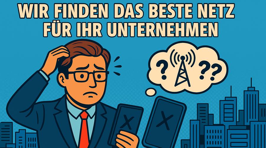 So finden Sie die beste Netzabdeckung für Ihr Unternehmen