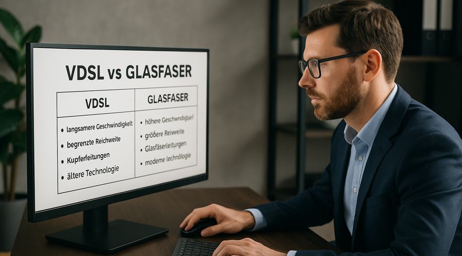 Wann lohnt sich Glasfaser? Entscheidungshilfe für Unternehmen