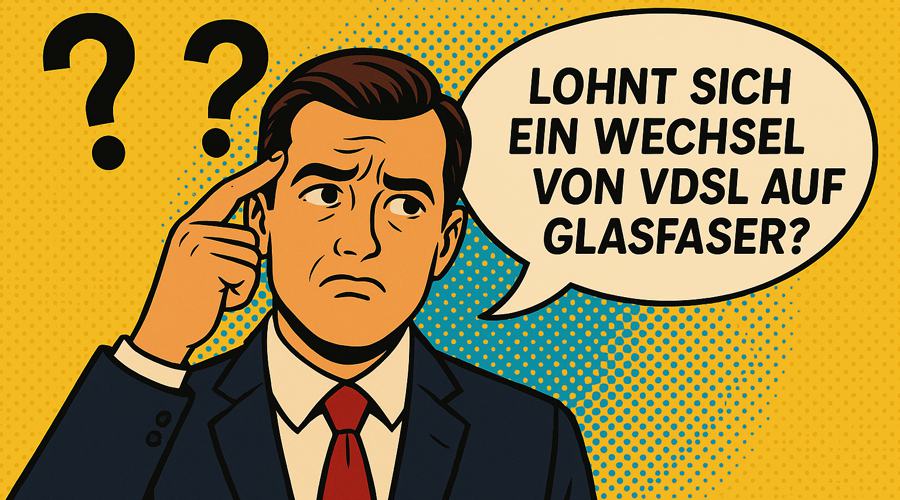 VDSL Glasfaser