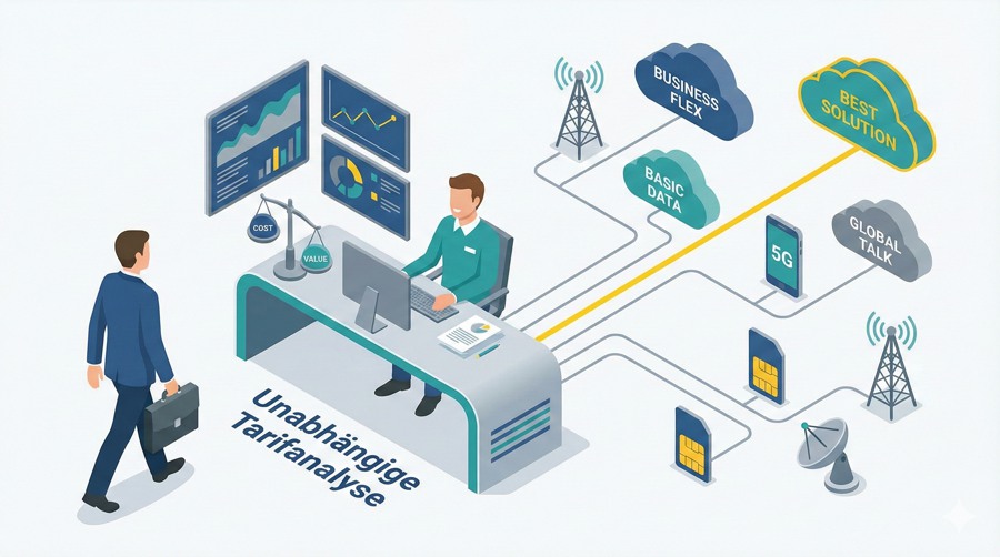 Mobilfunktarife senken Geschäftskunden
